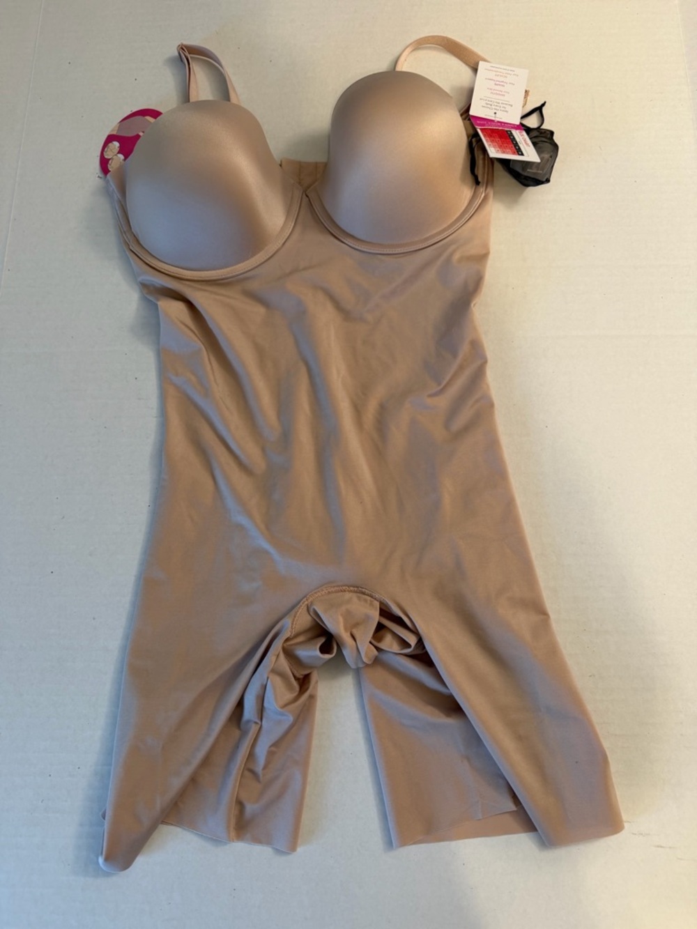 SPANX Suit Your Fancy Shaping convertible mid-thigh Bodysuit size Large NWT